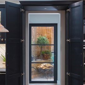 Windows and Doors add to the uniqueness of this wonderfully designed house