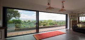 Sliding doors: benefits and considerations of slim frames