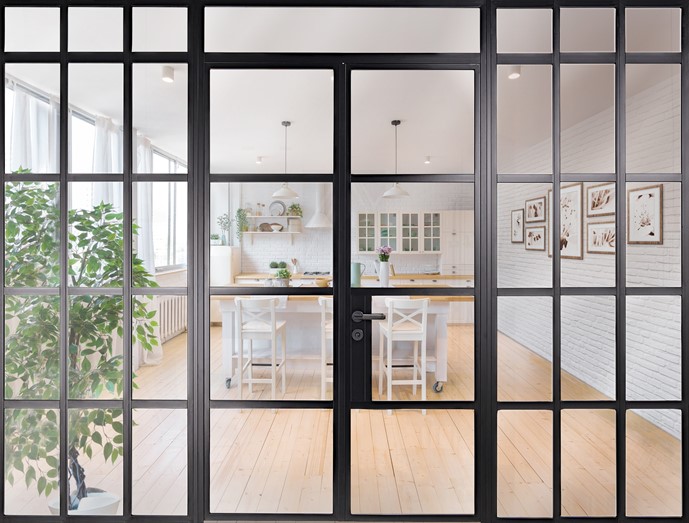 Choosing industrial style internal room dividers