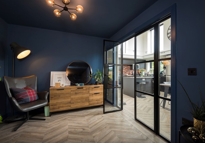 Are Britons still interested in home renovation during the cost-of-living crisis, and what interior door trends are on the rise?