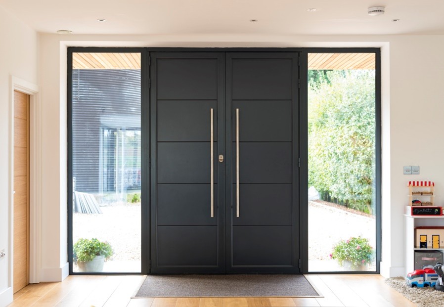 Double front doors
