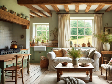 Oringin windows and doors in a farm house setting