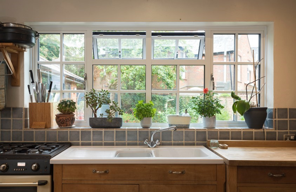 kitchen windows above sink