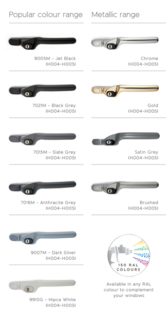 Origin handles popular colours and the metallic range