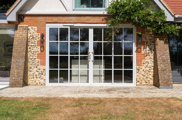 white doors