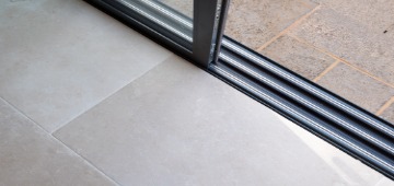 Sliding door track systems and options