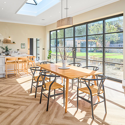A Cohesive Home Transformation with Origin’s Jet Black Glazing System