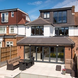 Three Sets of Origin Bifolds Complete Family Home in Enfield
