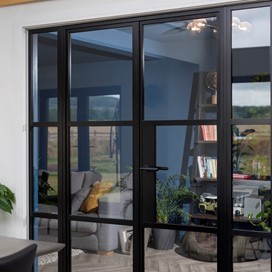 Origin’s Internal Door provided the optimal divide for the Snug area