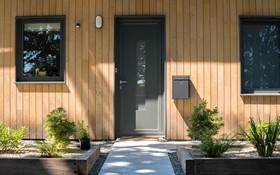 How to clean your aluminium front door, and tips on keeping your porch looking its best