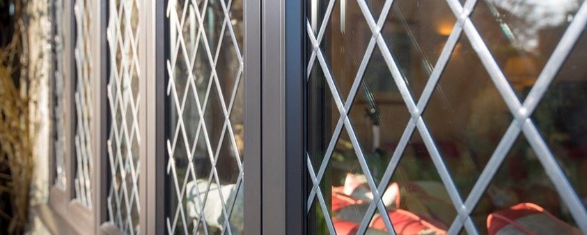 Close up of cross sectioned origin windows