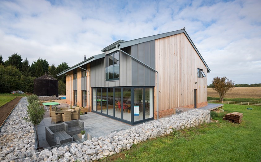 Barn Modernizations ‘Grand Designs’ inspired Barn Conversion in Hertfordshire