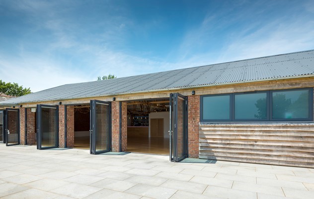 Amplifying Views for this Modern Barn Wedding Venue in Cornwall