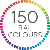 150 RAL Colours Logo