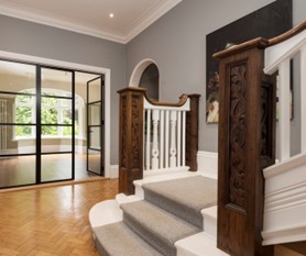 Origin interal doors in a Traditional setting