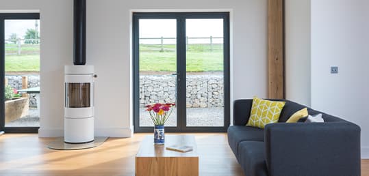 Contemporary OB-72 External Door