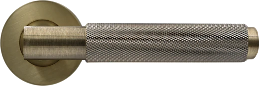Antique Brass Signature Knurled handle