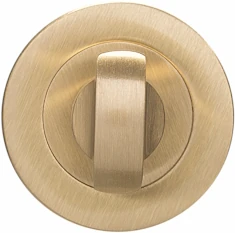Satin Brass Contemporary Turn and release