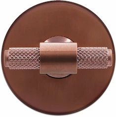 Brushed Bronze Signature Knurled Turn and release