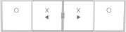 OXXO (2 fixed, 2 sliding) OXXO (2 fixed, 2 sliding)