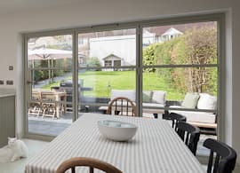 Our Brand New OB-36+ Soho Bifold paired with our OI-30 Internal Door makes the perfect partnership in this Instagrammers home