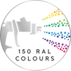 150 RAL colours